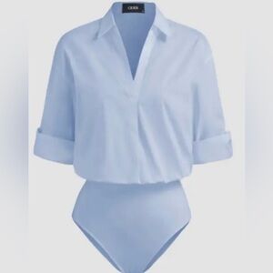 Cider Sky Blue Women's Bodysuit